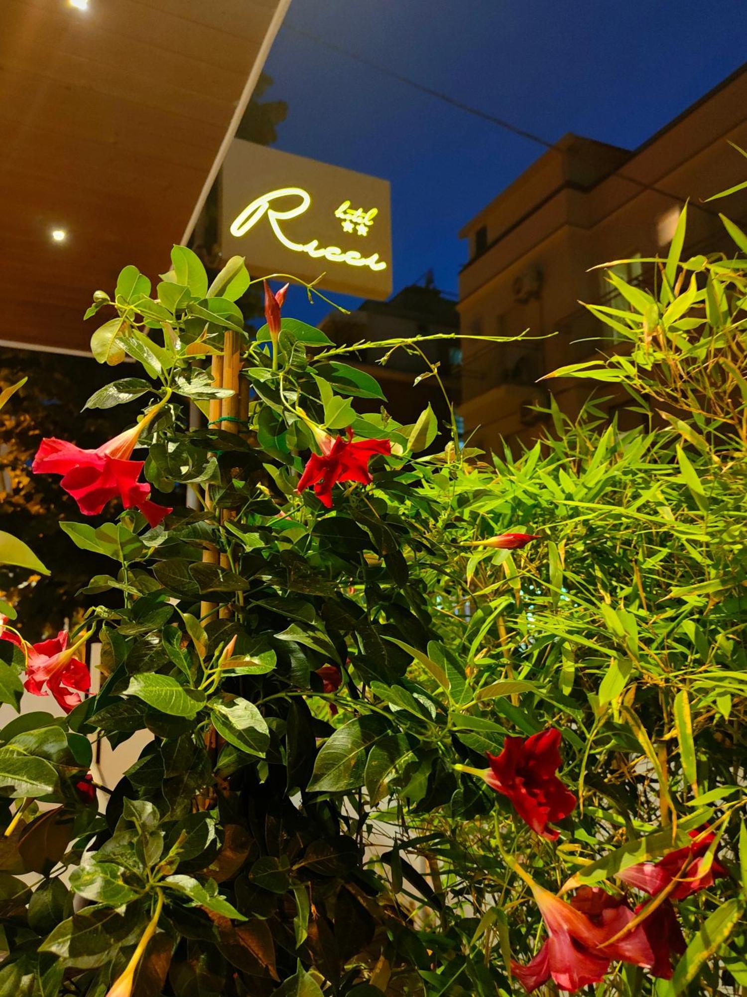 Hotel Ricci Rimini Exterior foto