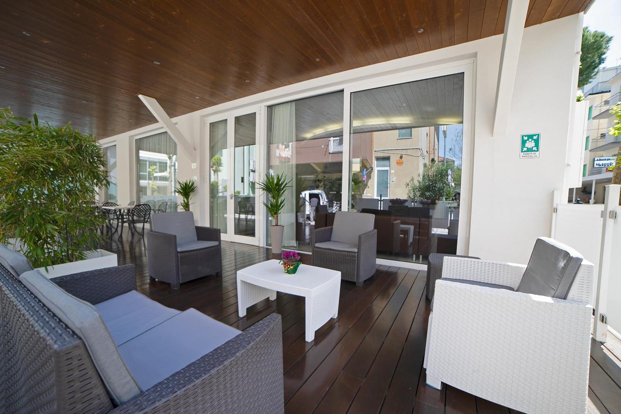 Hotel Ricci Rimini Exterior foto