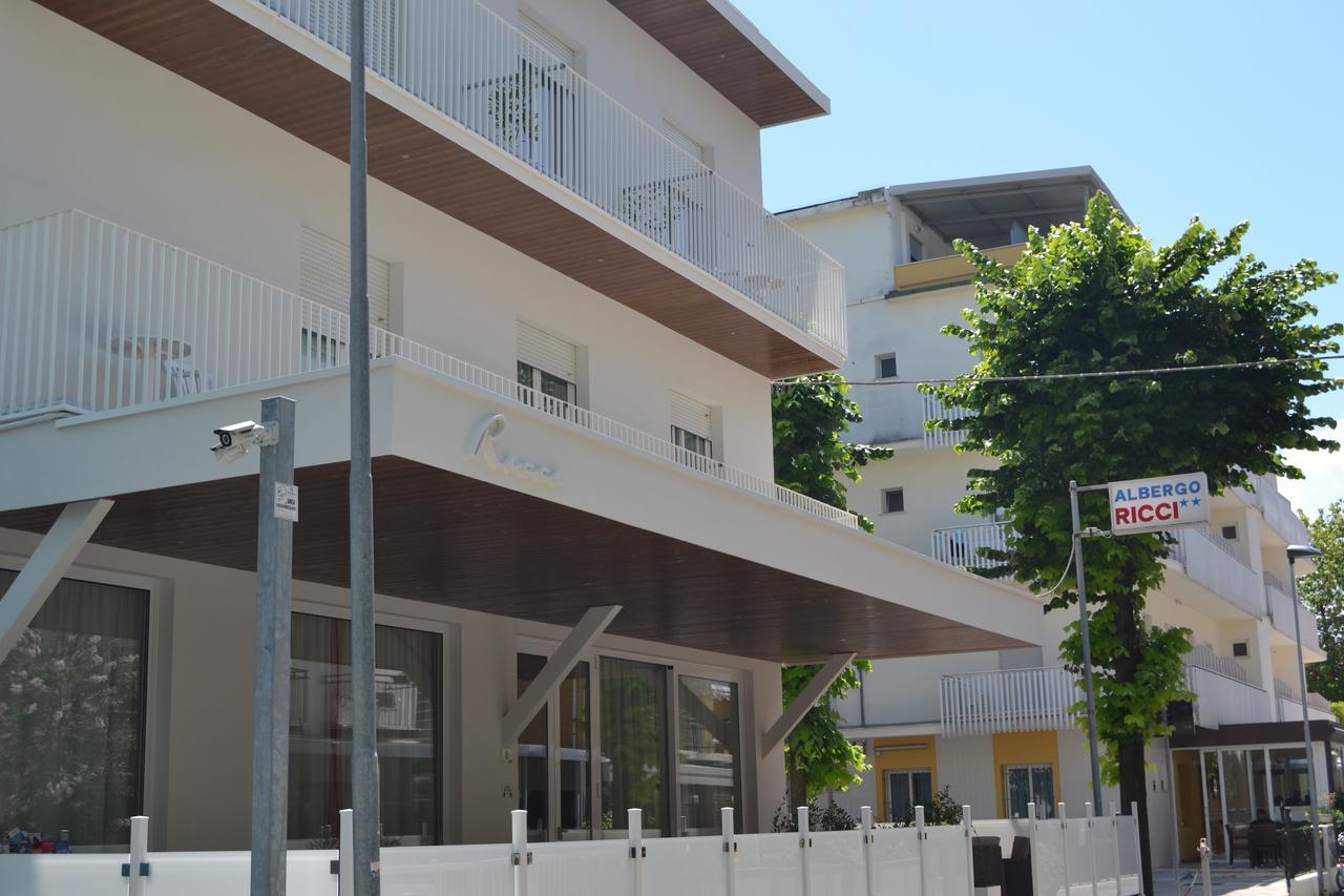 Hotel Ricci Rimini Exterior foto